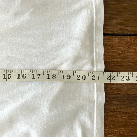 DKNY Women's White Studded Graphic Tee - Picture 5 of 5